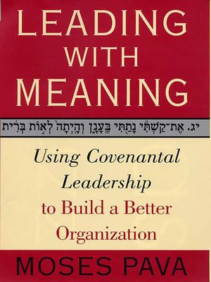 cover image of Leading With Meaning